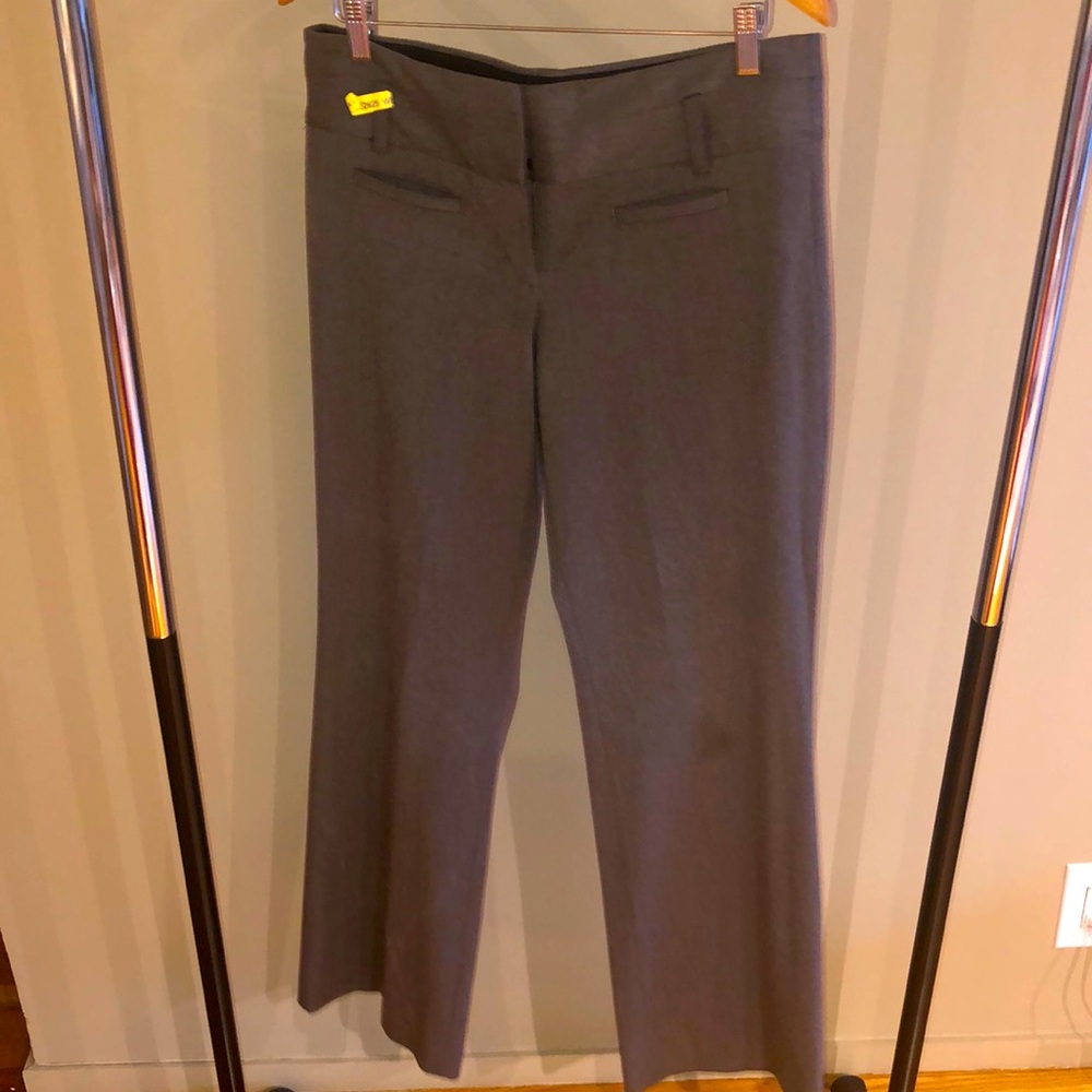 Express Editor Stylish Gray Dress Pants